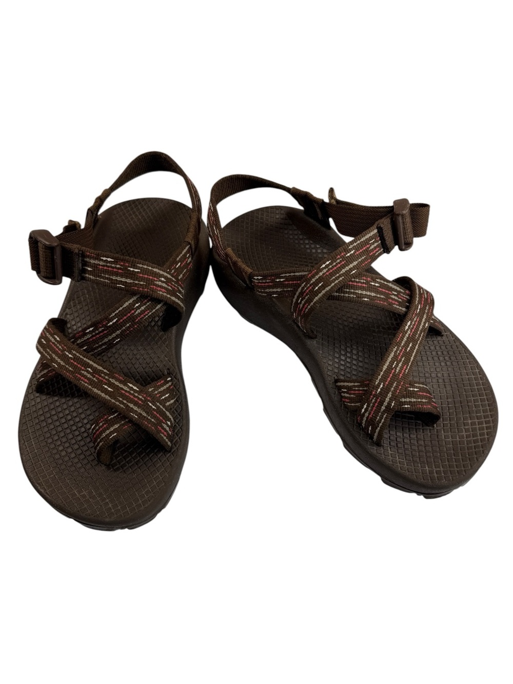 Chaco Z/2 Classic Brown Strappy Toe Loop Hiking Sport Sandals Women’s 6 - Picture 11 of 12
